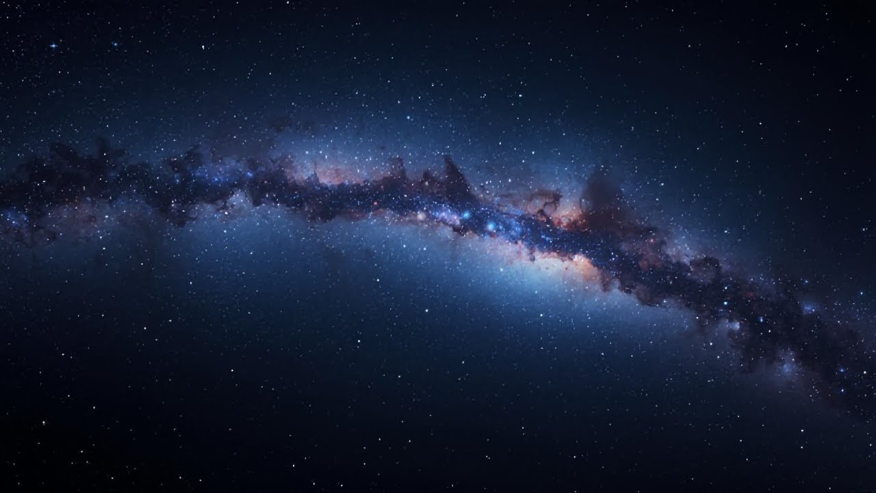 “Visuales del Espacio en Silencio 🌌 Fondo Galáctico y Vía Láctea (Sin Música, Sin Sonido)”