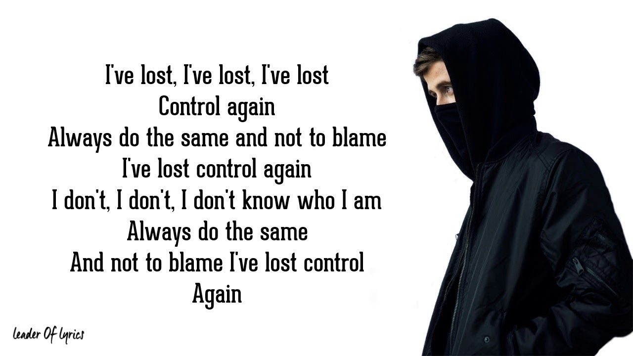 Alan Walker - LOST CONTROL (Lyrics) ft. Sorana