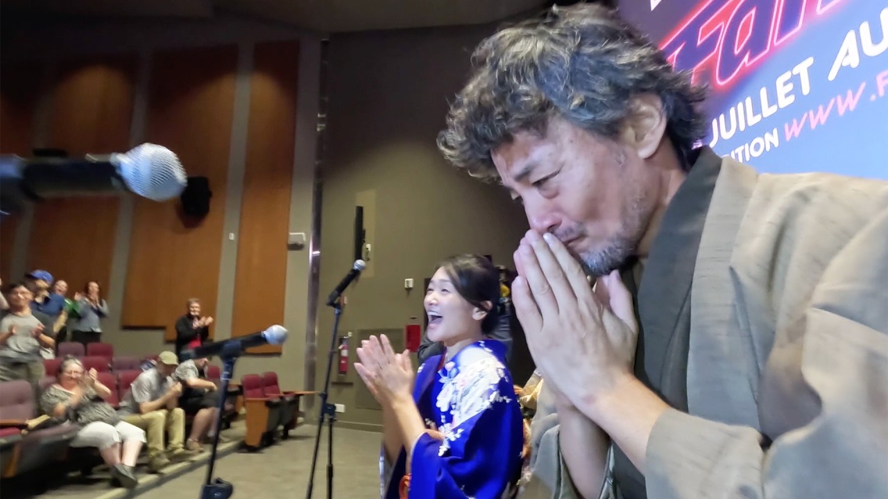 【侍タイムスリッパー】山口馬木也、海外の観客に大歓迎され涙ぐむ場面も／『侍タイムスリッパー』ファンタジア国際映画祭上映ドキュメント