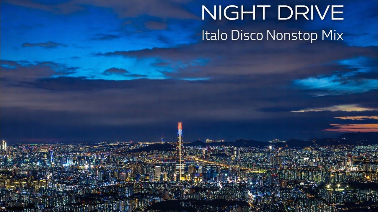 Italo Disco / Euro Disco Night Drive Mix (1 Hour) | Neon Saint