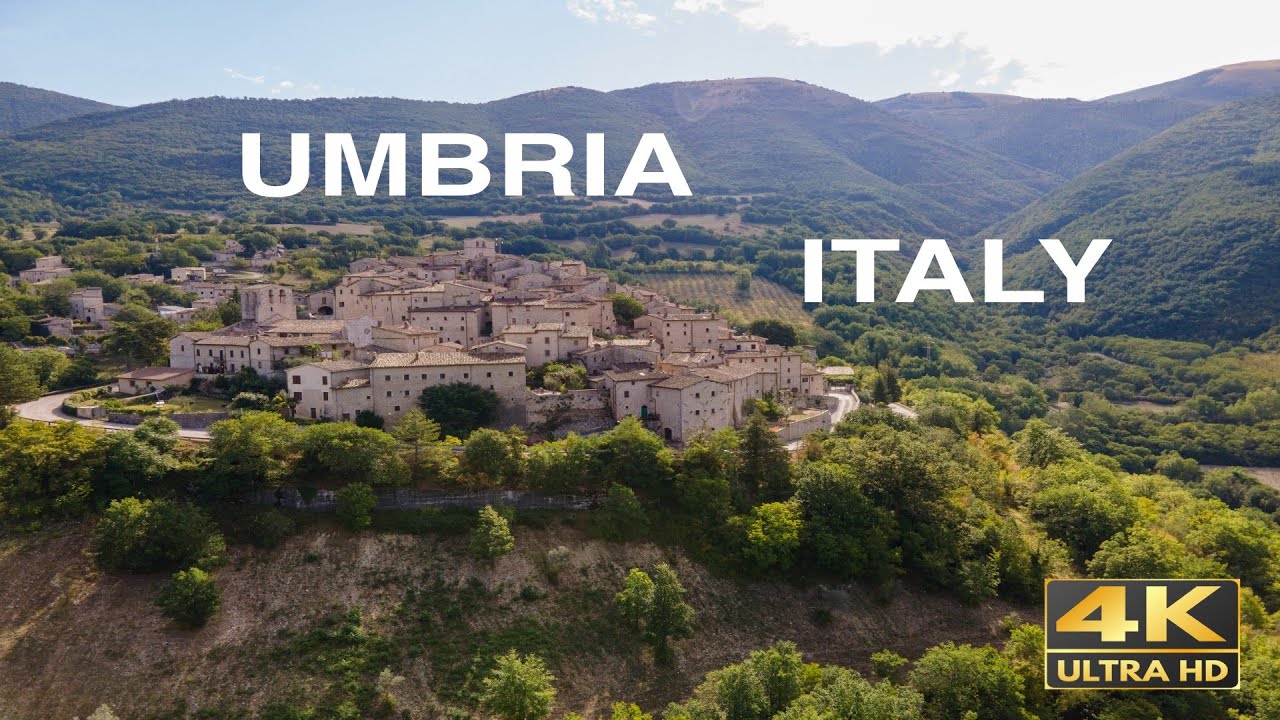 4K UHD Umbria Italy - Drone Videography