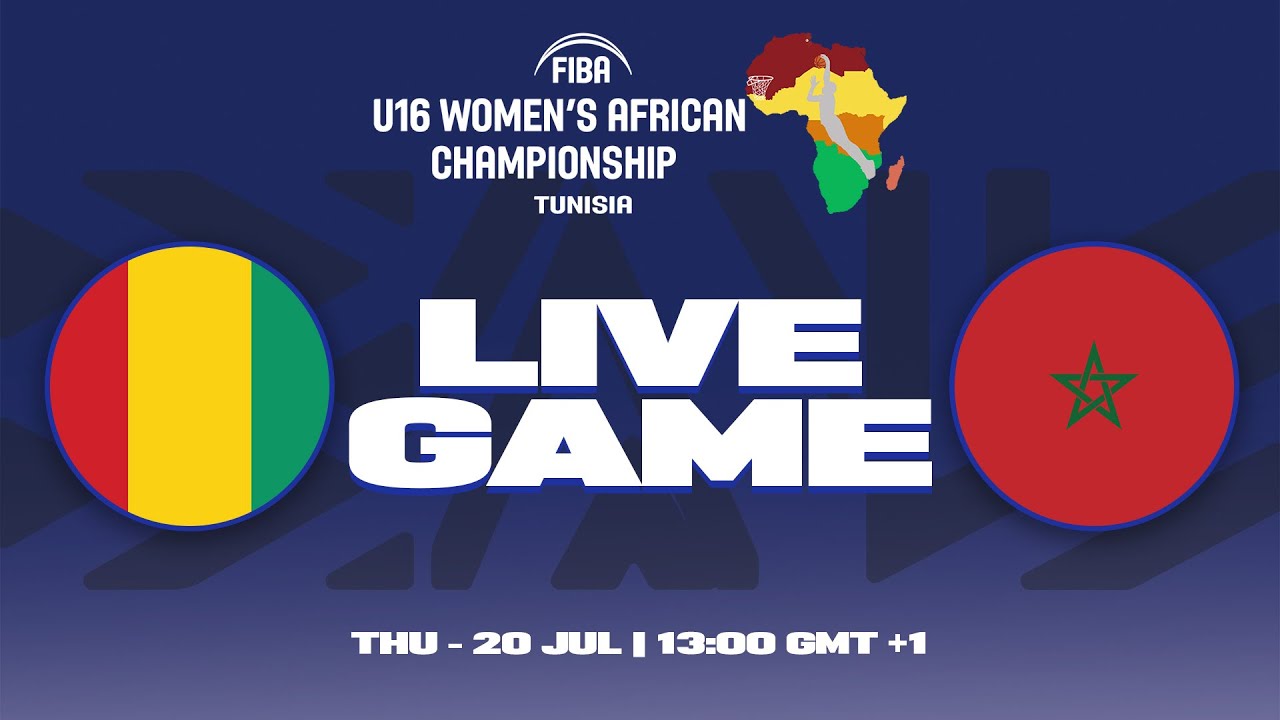 Guinea v Morocco | Full Basketball Game | FIBA U16 African Championship Women 2023