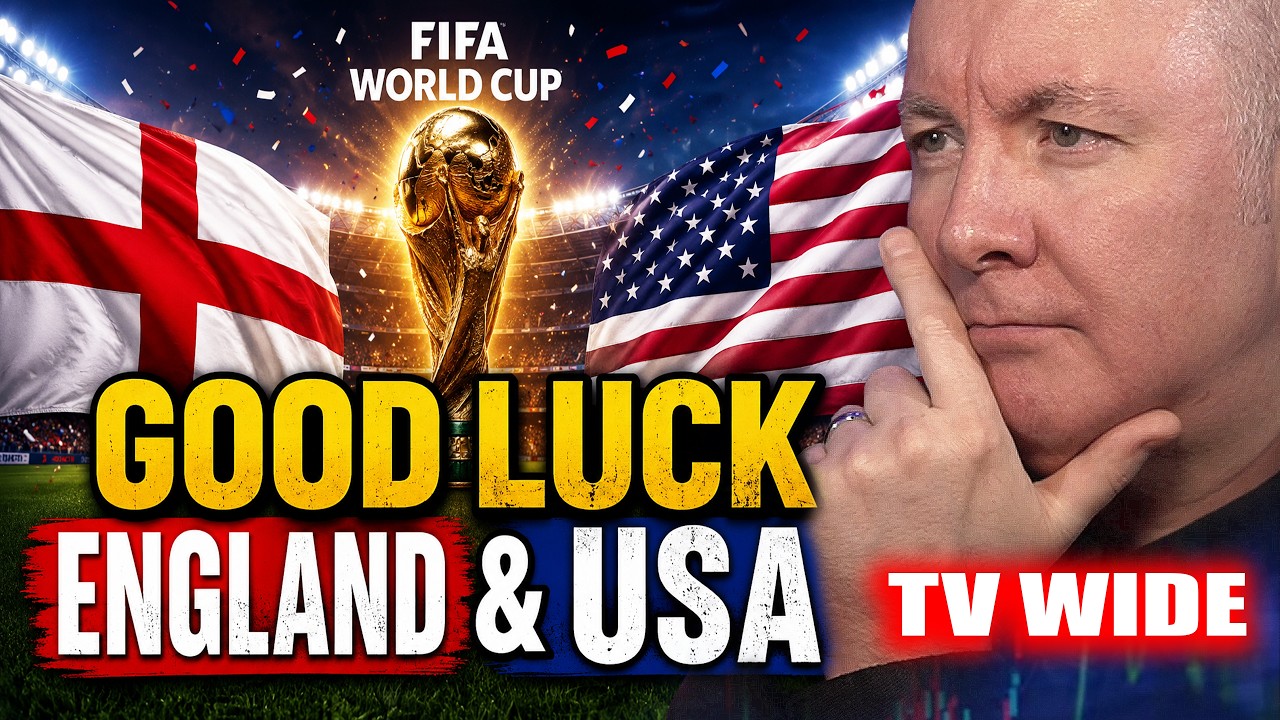 🏆 GO ENGLAND! GO TEAM USA! 🇬🇧🇺🇸 World Cup Match Day Passion & Pride | Martyn Lucas Investor