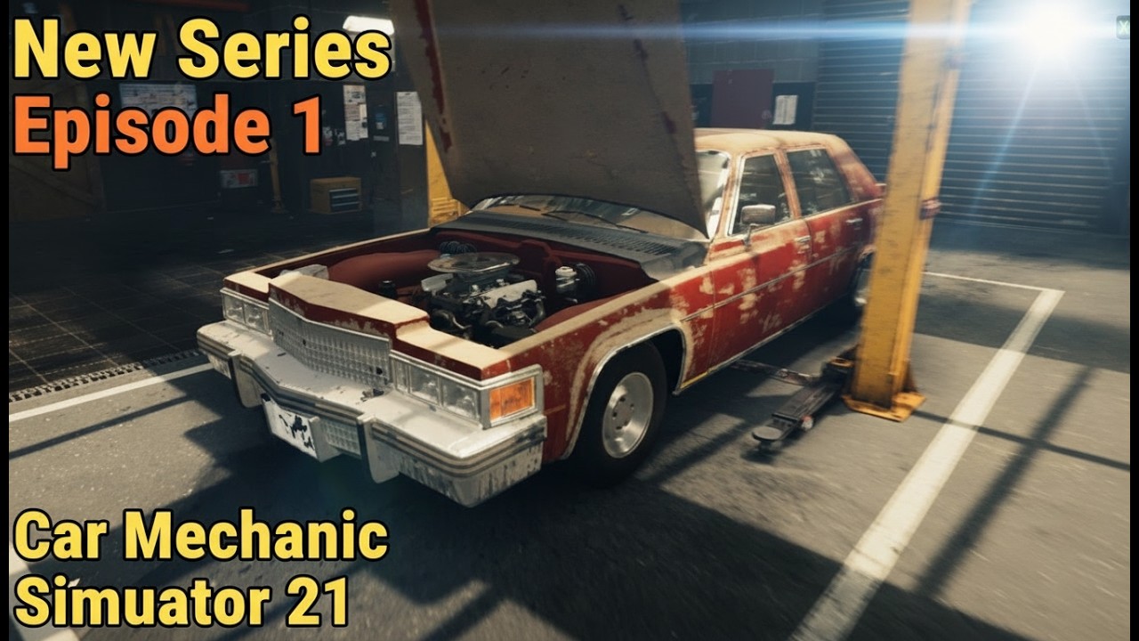 starting a new series in Car Mechanic Simulator 21