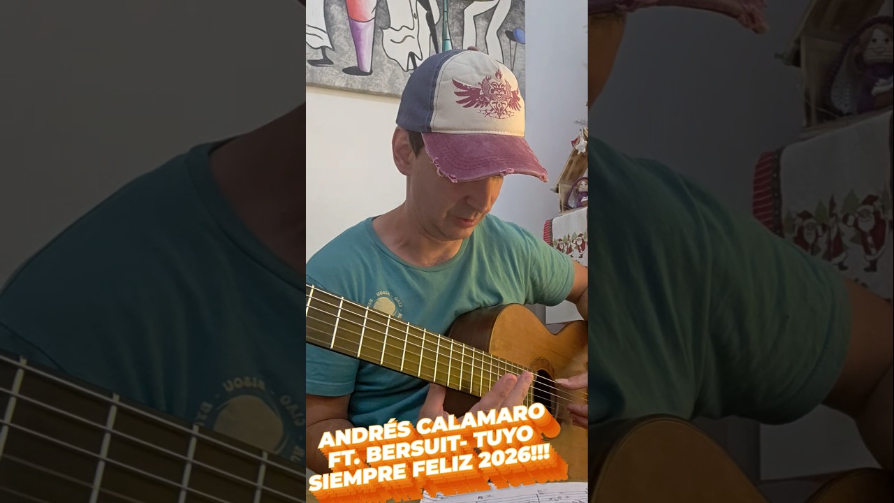 Andrés Calamaro ft. Bersuit- Tuyo siempre FELIZ 2026!!!!!