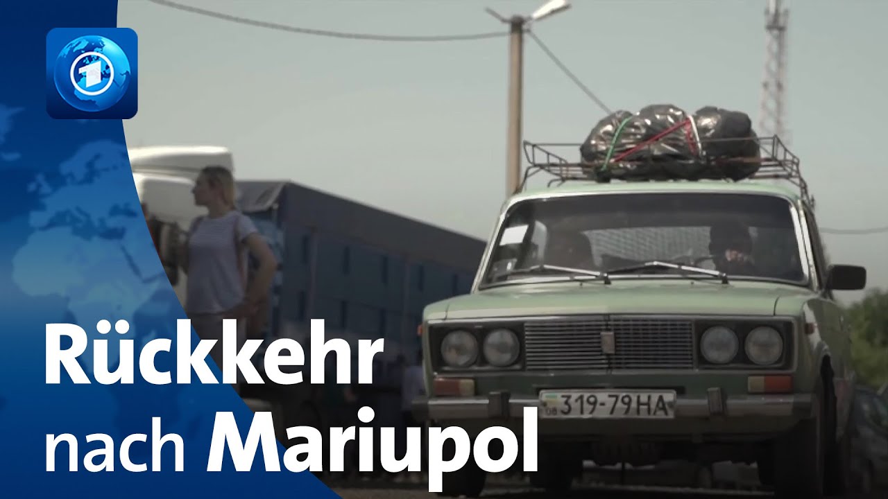 Ukrainer und Ukrainerinnen kehren in besetzte Heimatst&auml;dte zur&uuml;ck