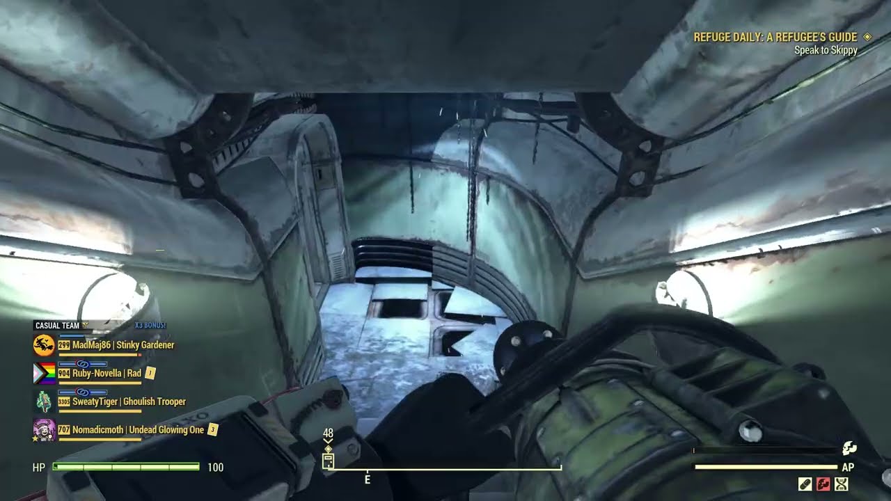 Fallout 76 Can You Still Use Guns Playing as a Ferral Ghoul? Yes.