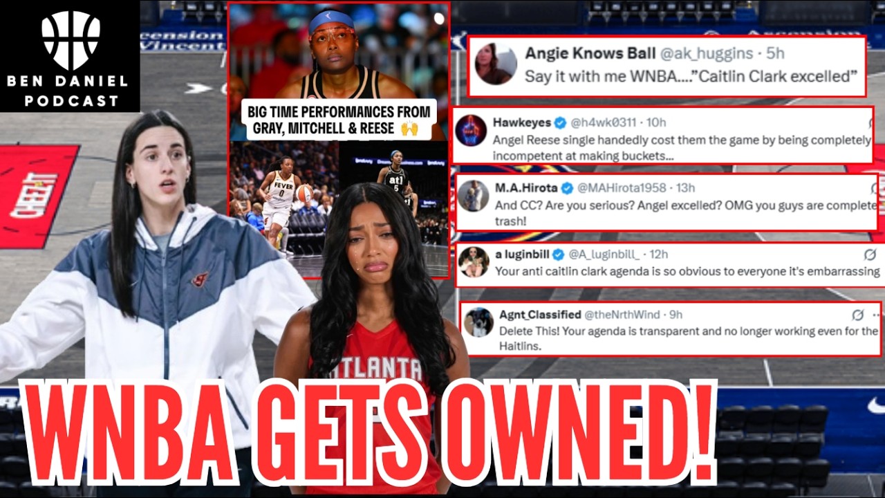 Caitlin Clark Fans DESTROY WNBA! Social Media Team GLAZES Angel Reese TRASH Game & IGNORES CC's 26/9