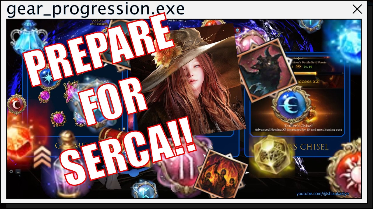 [Lost Ark] The Math behind Gearing! Progression guide for Serca