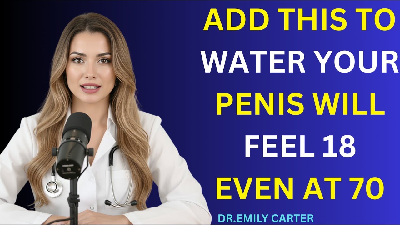 Don’t Drink Plain Water After 50 — Add This Mineral for Powerful Blood Flow