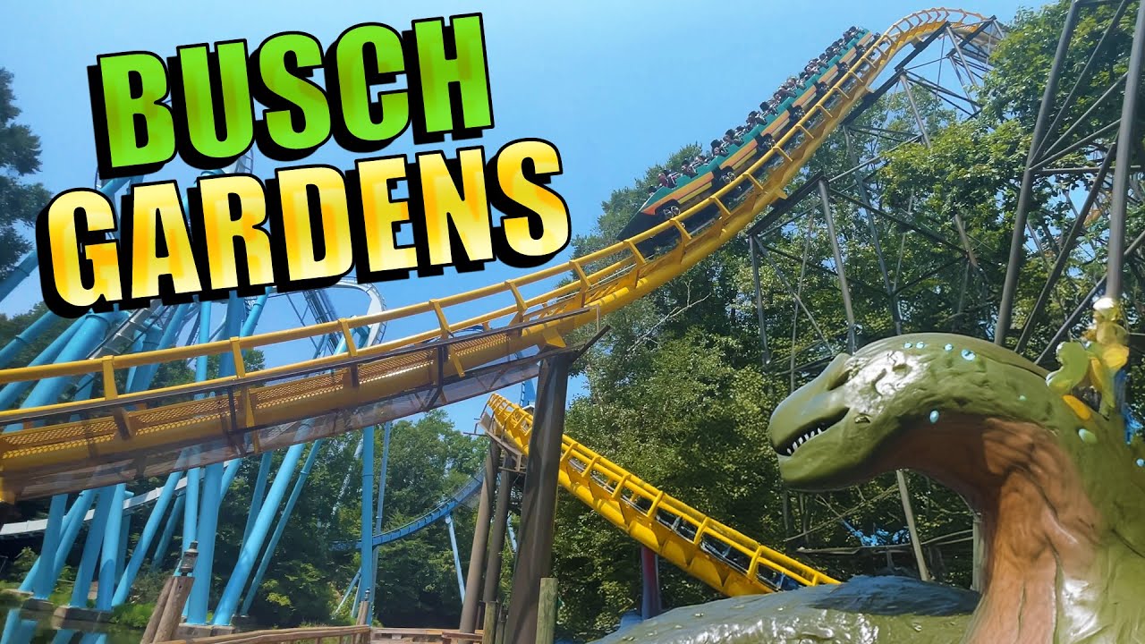 Busch Gardens has a new ride! - Side Quest Tour Vlog 11