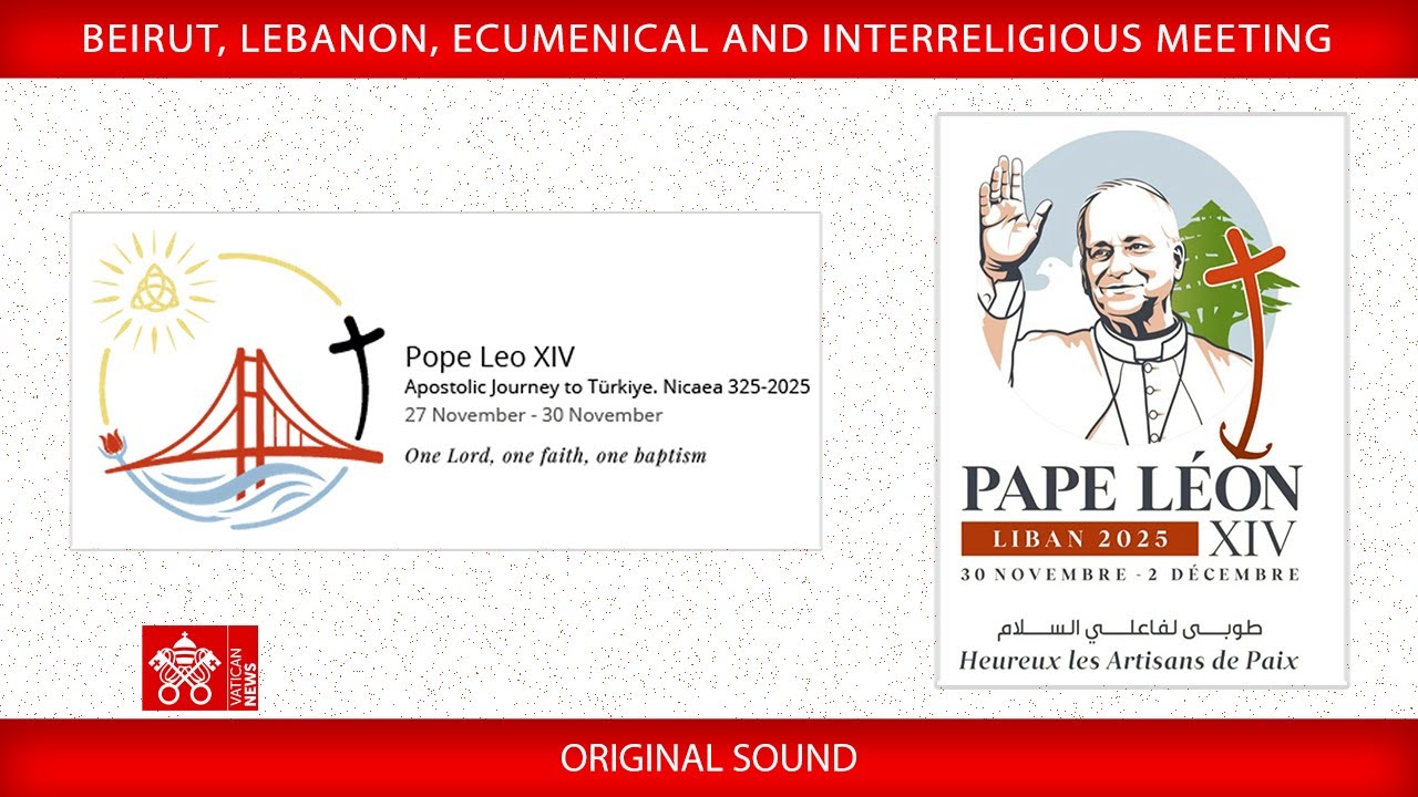 Beirut, Lebanon, Ecumenical and Interreligious Meeting, December 1, 2025, Pope Leo XIV