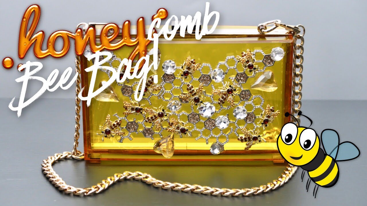 DIY | Honeycomb Bee Bag | BellaGemaNails