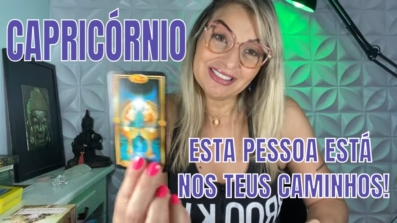 CAPRICÓRNIO ♑️ Esta pessoa está nos teus caminhos! Manifestando um AMOR!