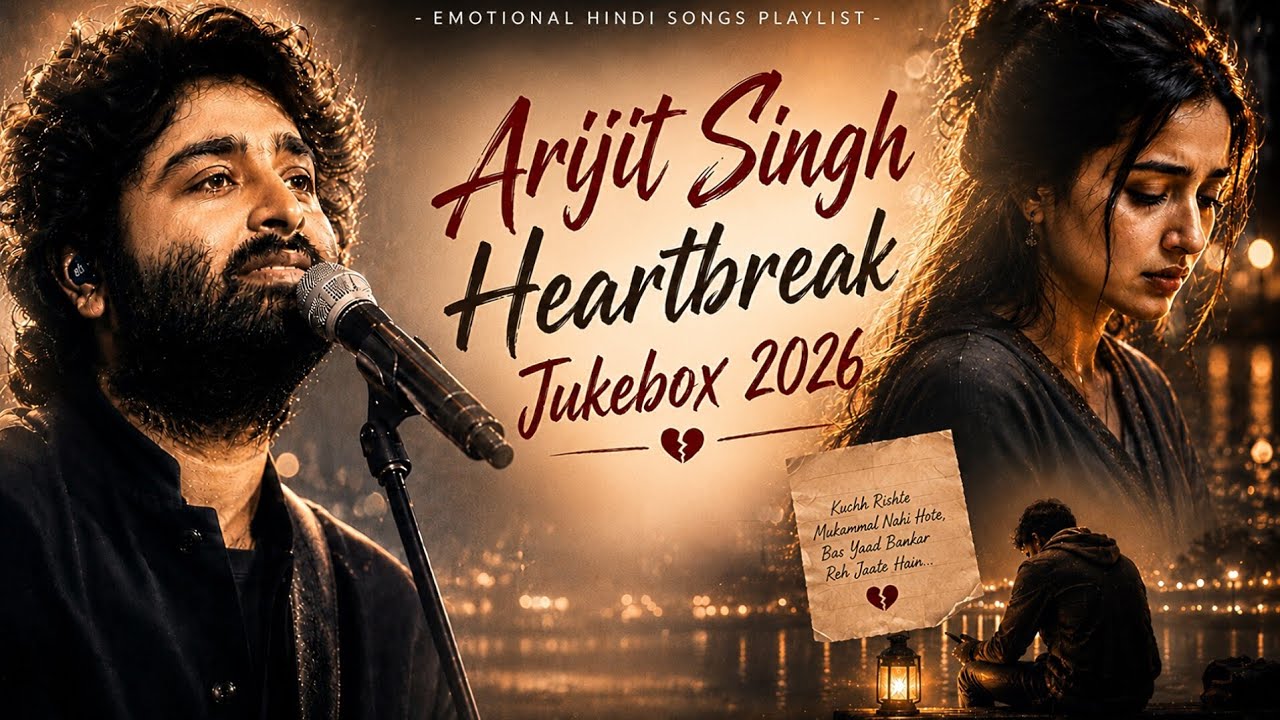 Arijit Singh Best Emotional Songs Playlist 2026 💔 | Heartbreak Jukebox | All Viral Love Songs