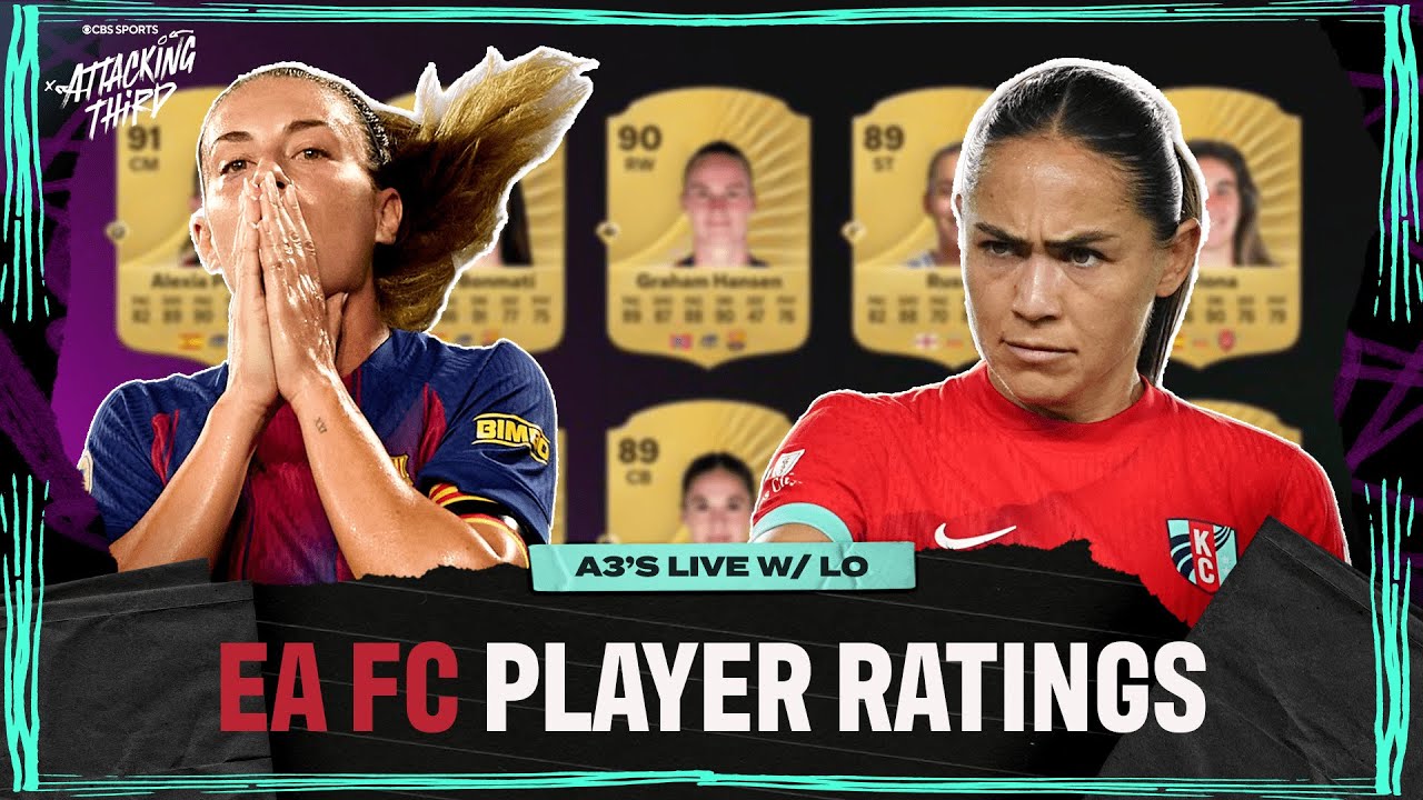EA FC 26 Ratings REVEALED! No NWSL Players in Top 10?! | Attacking Third