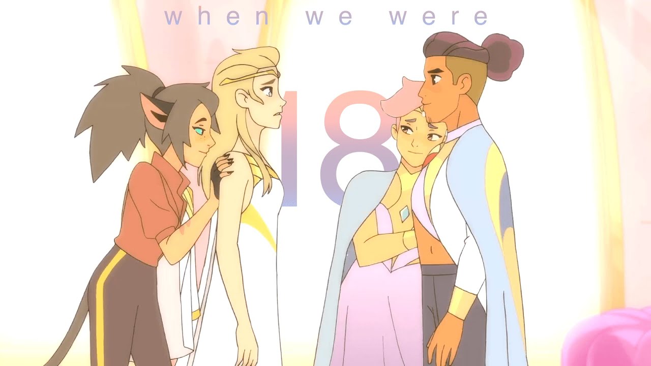 catra/adora & glimmer/bow | 18