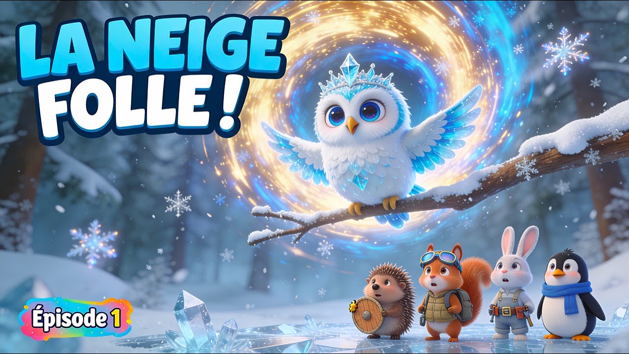 Les animaux super héros vs La chouette Maléfique❄️🐿️ | Histoire Douce pour S'endormir