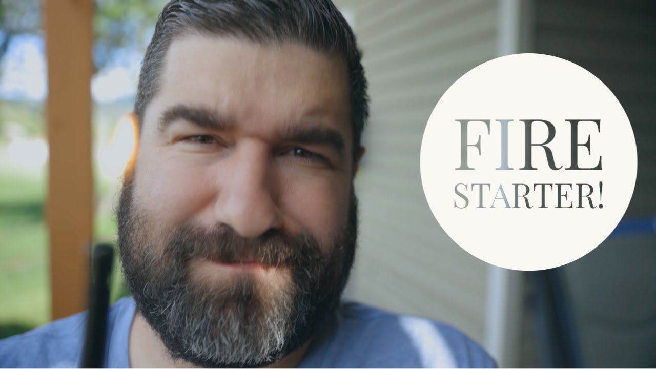 Black Beard Fire Starter | Make A Fire Anywhere