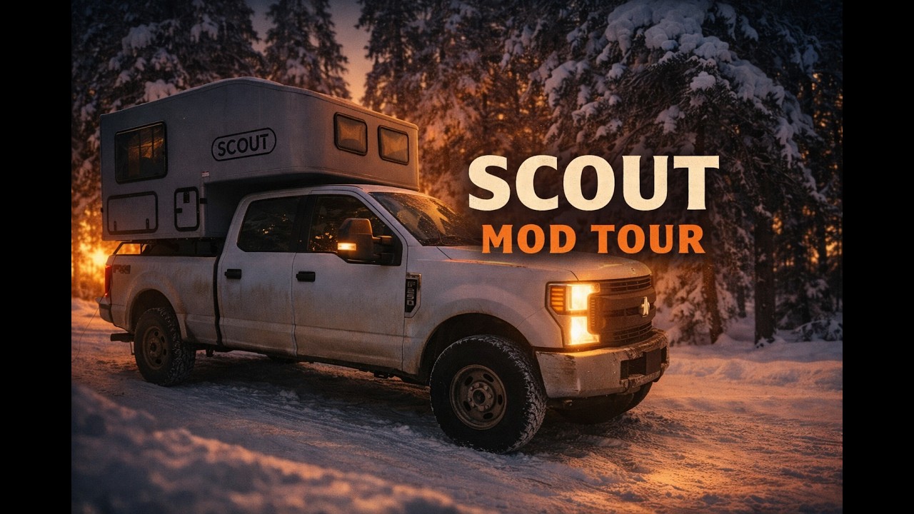 Scout Olympic Truck Camper Mods after 130+ Nights