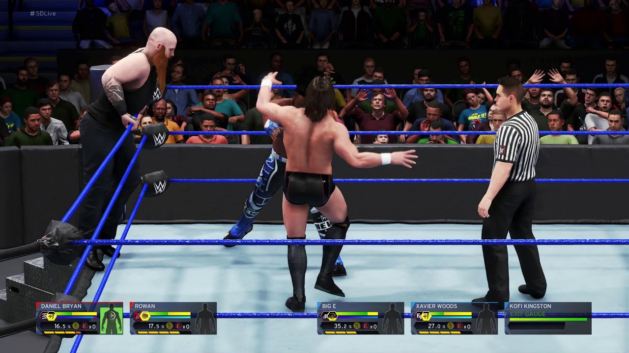 WWE 2K20 - New Day vs Daniel Bryan & Rowan