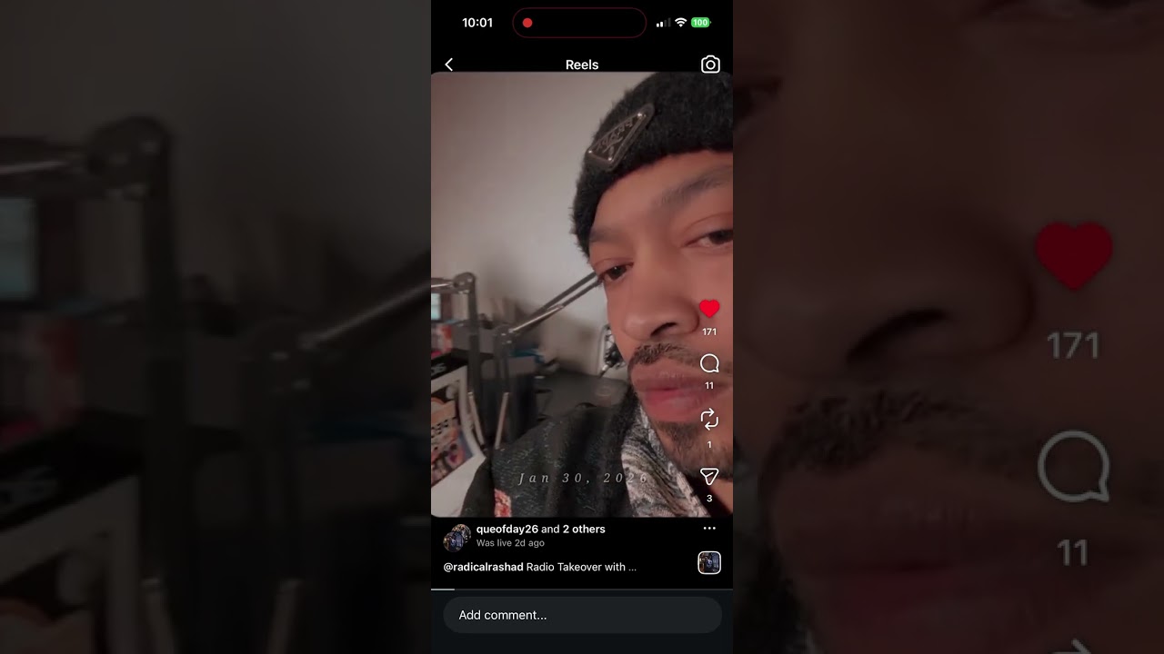 Que (DAY26) Instagram live - 1/30