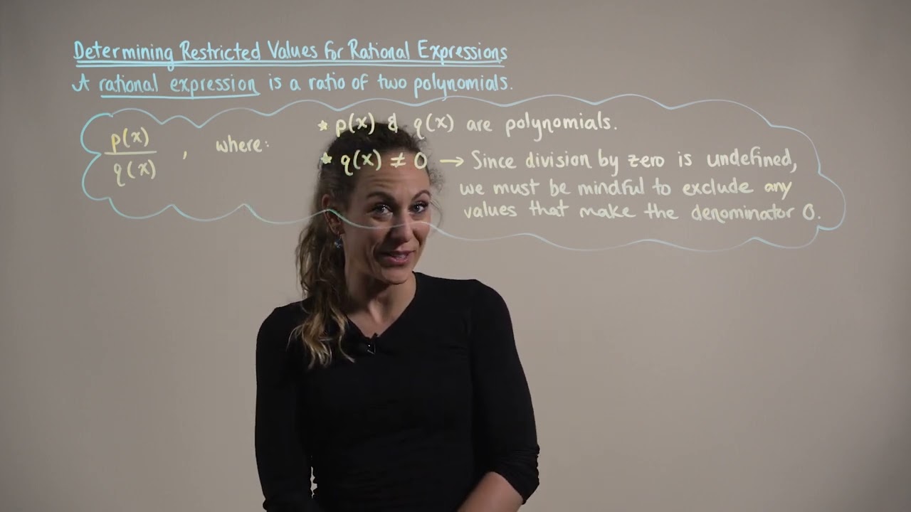 Determining Restricted Values for Rational Expressions (Introduction & Example)