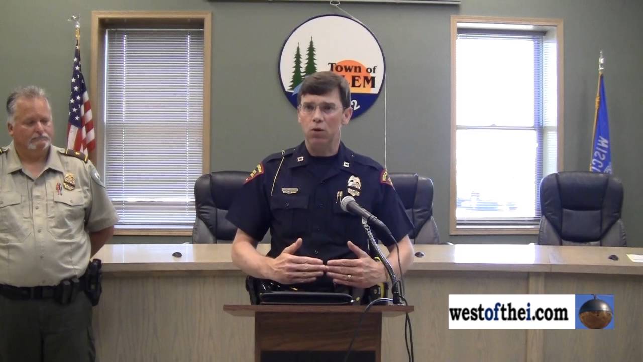 Press conference on Salem Public Safety Officer Michael Ventura   accident reconstruction