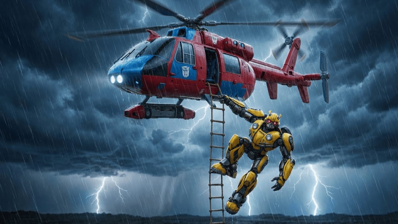 What If Optimus Prime & Bumblebee Transformed Into Rescue Helicopter Robots?  |  TRANSFORM LEGENDS