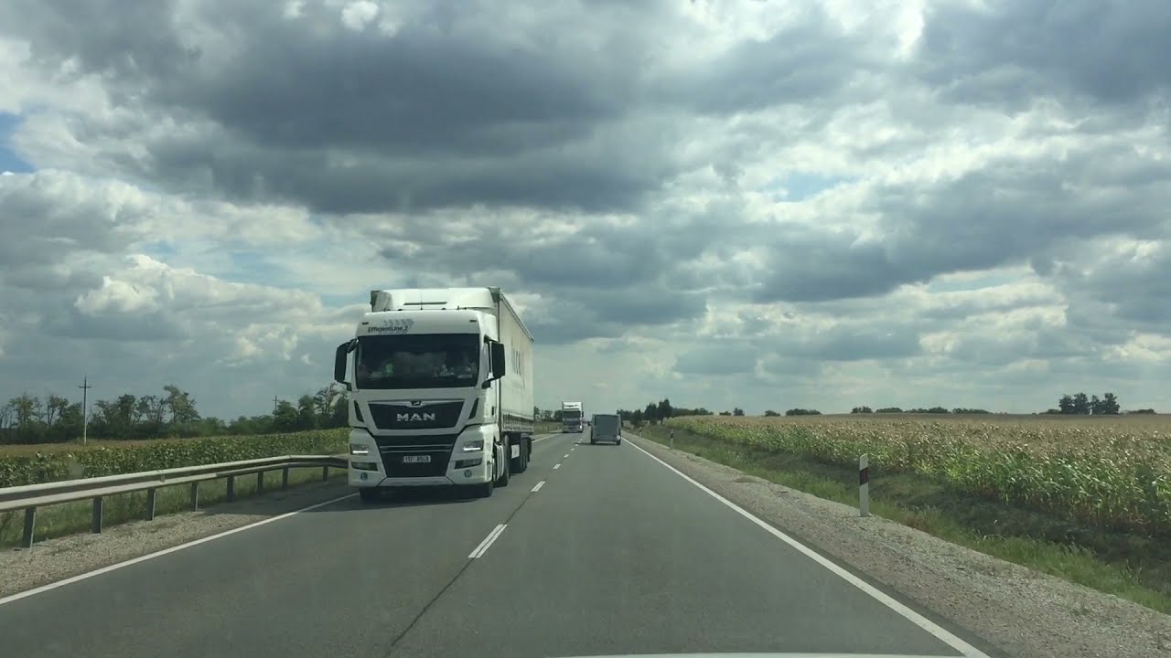 Hungary needs more roads like this - Highway 62 southbound - Sept 2021