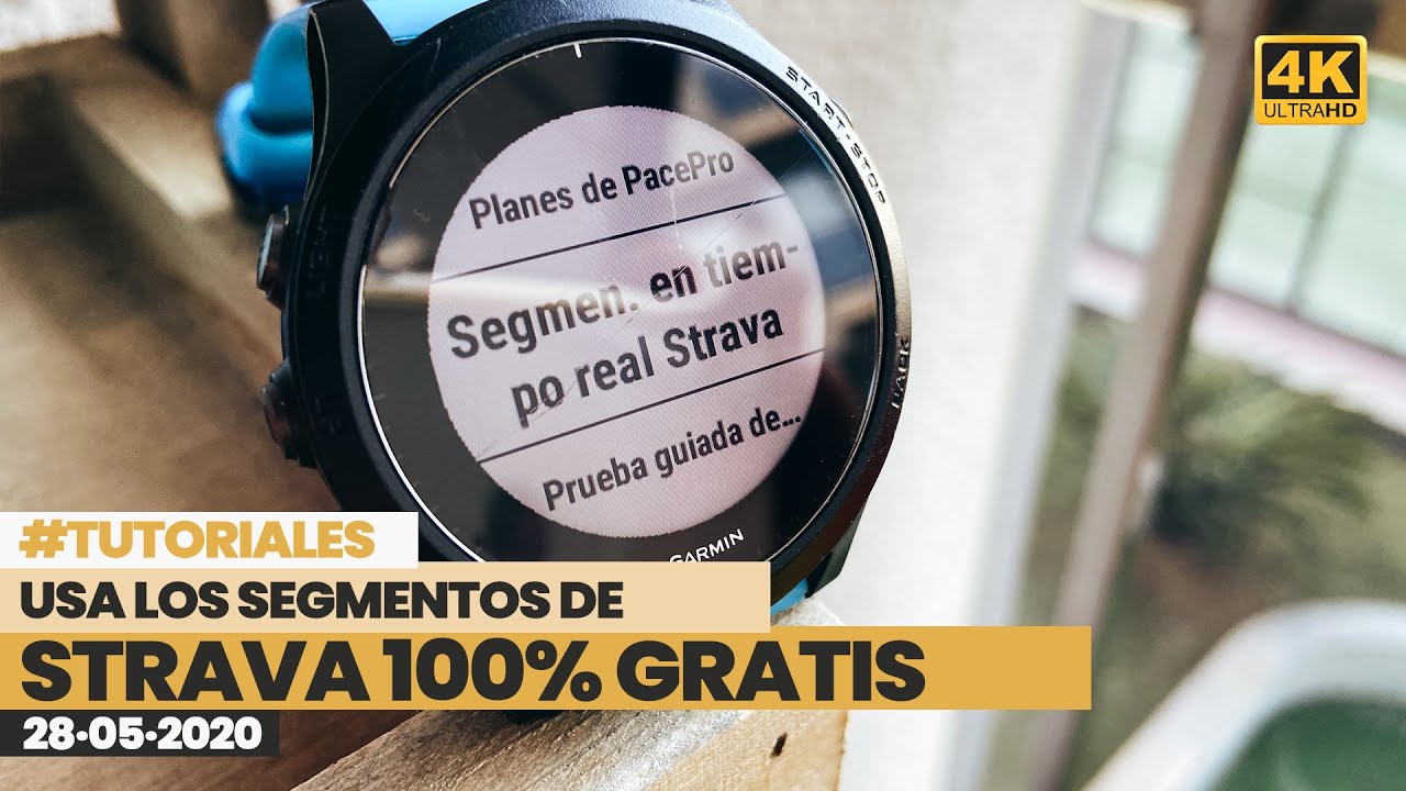 Segmentos de STRAVA en tiempo real gratis en tu GARMIN | BeFinisher