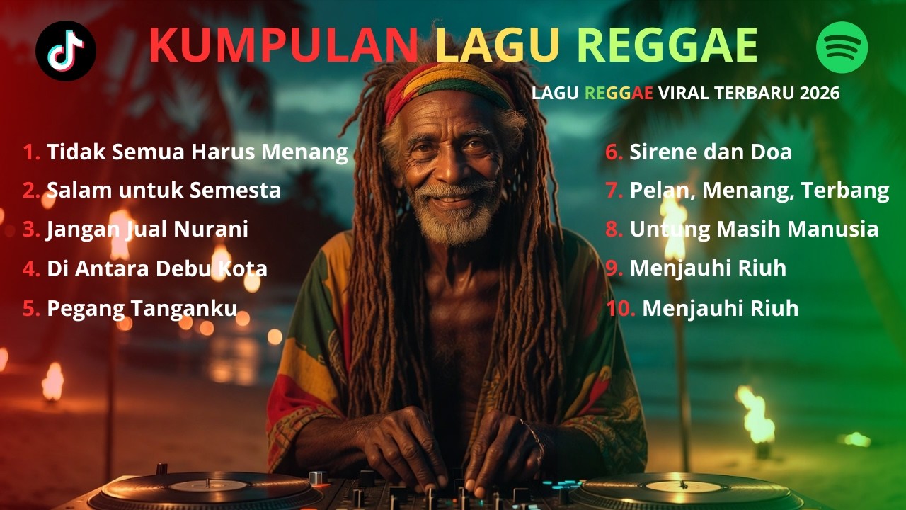 Lagu Reggae Terbaru 2026 🔥 Kumpulan Musik Reggae Indonesia Viral Terbaik