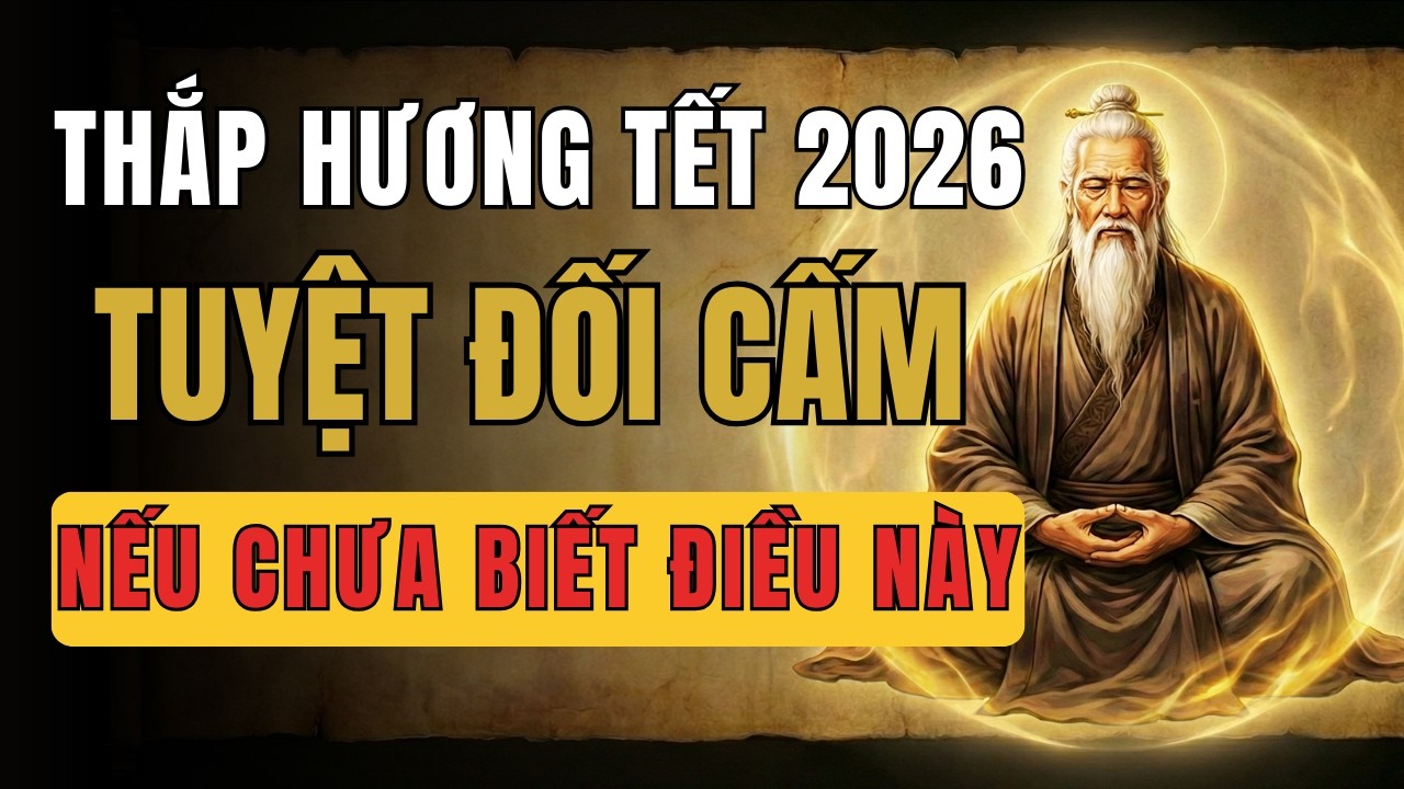 Thắp Hương Ngày Tết 2026 Tuyệt Đối CẤM Nếu Chưa Hiểu Điều Này–Càng Cúng Càng Rước Họa | Rừng Cổ Nhân