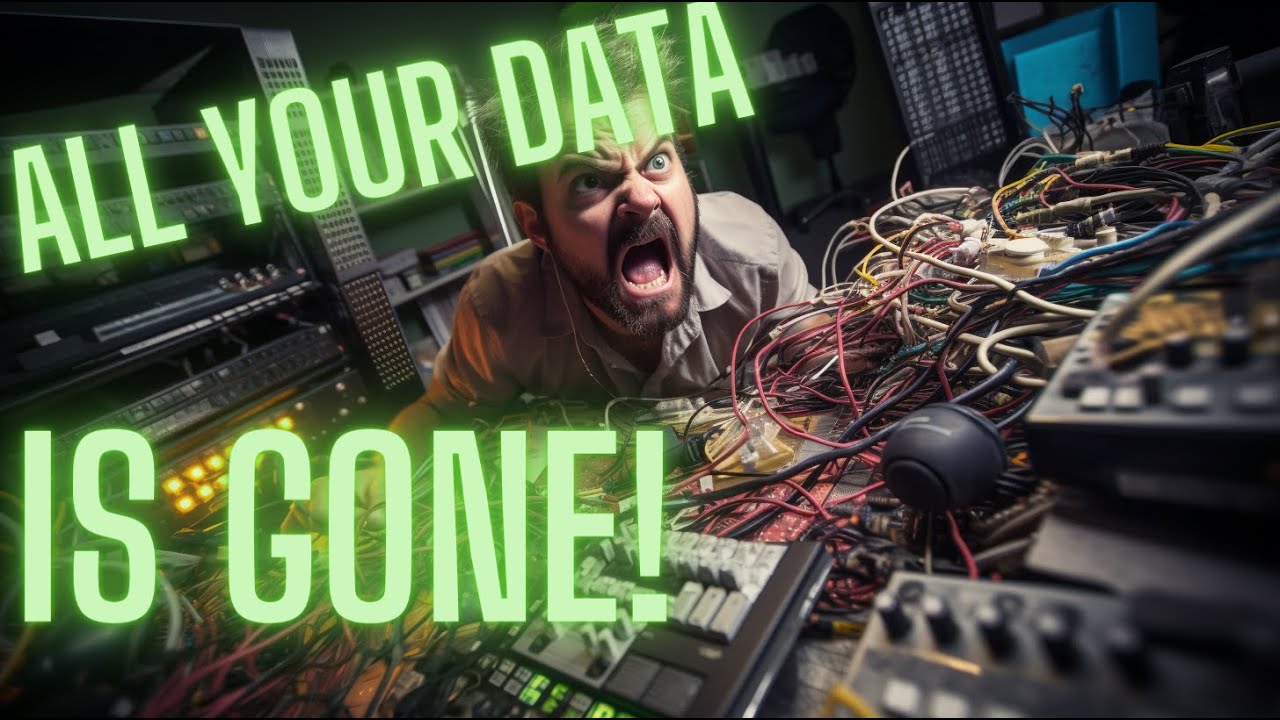 Your guide to backups, online vs offline and other reasons to make sure you backup your data!