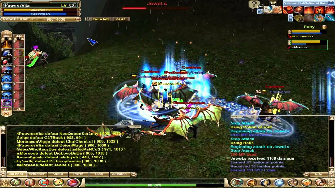 Knight Online PauvresVita & isMoreeee [ Battle Priest & Warrior Pk Movie Vol 2