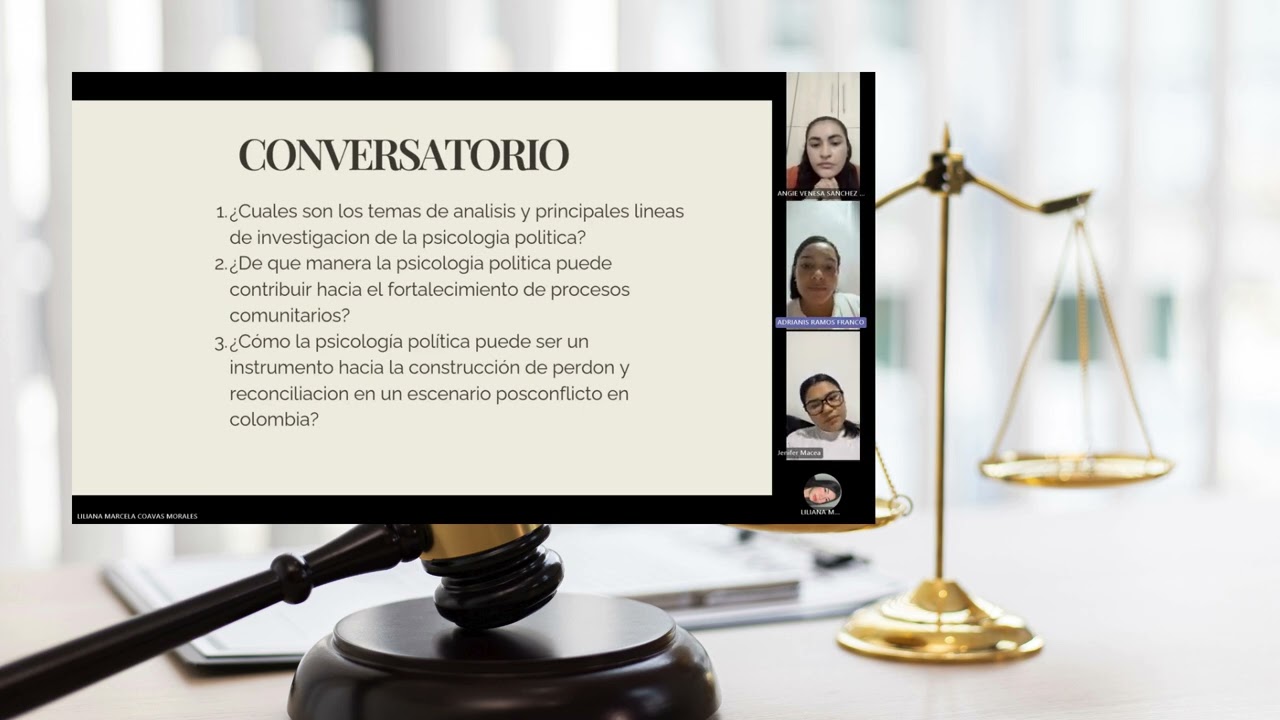 Psicología política- conversatorio grupo - 43 