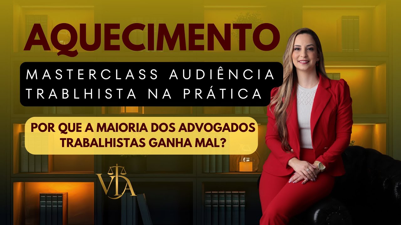 POR QUE A MAIORIA DOS ADVOGADOS TRABALHISTAS GANHA MAL? #live