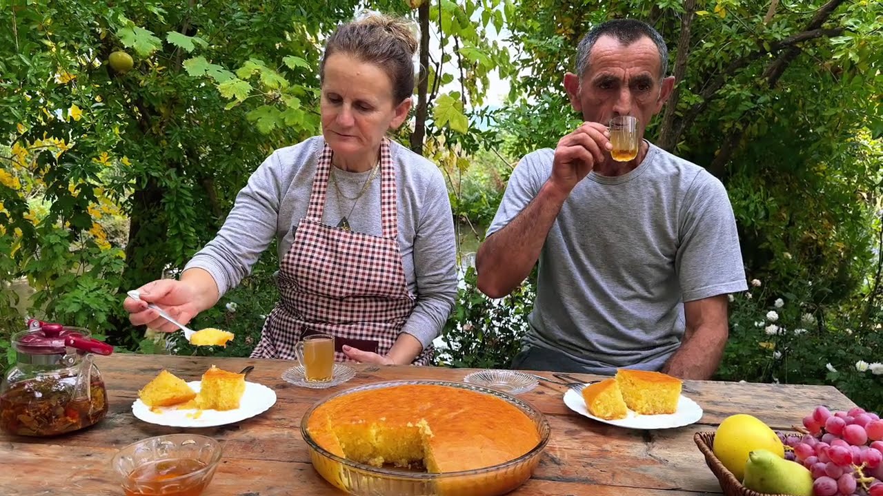 💞 Eternal Love & Hard Work in the Albanian Alps 🏔️ | Making Delicious Tee👵👴✨