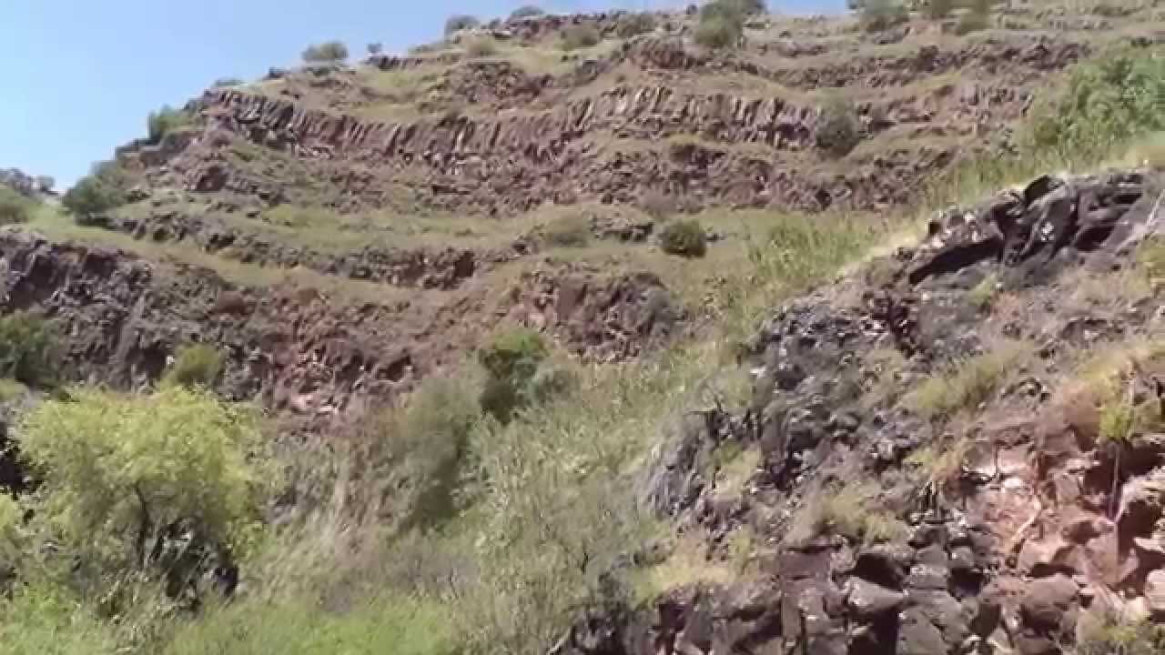 נחל זוויתן תחתון המסלול הקצר בסוף מרץ 2015