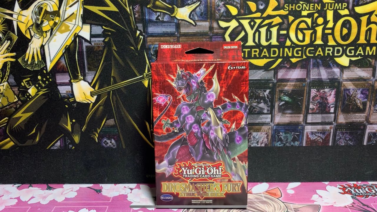 Yu-Gi-Oh! DINOSMASHER’S FURY STRUCTURE DECK OPENING