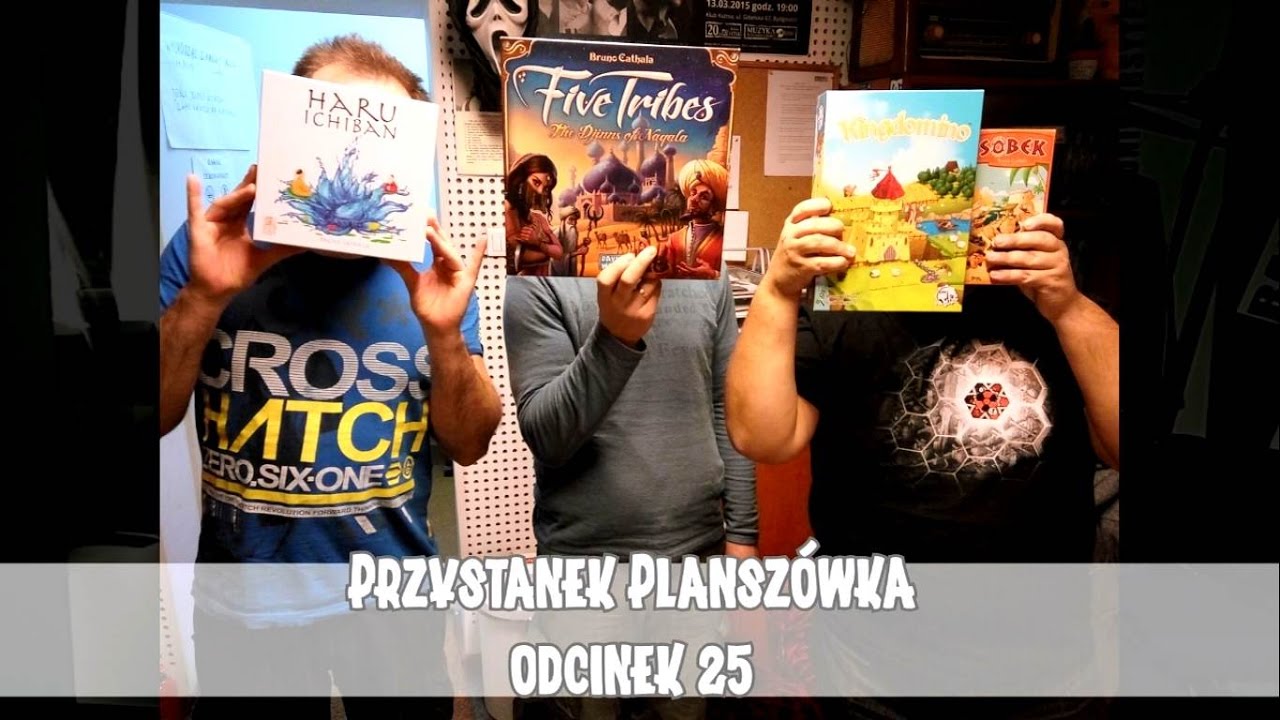 Audycja Przystanek Plansz&oacute;wka 25 - Bruno Cathala Day i PowerMilk