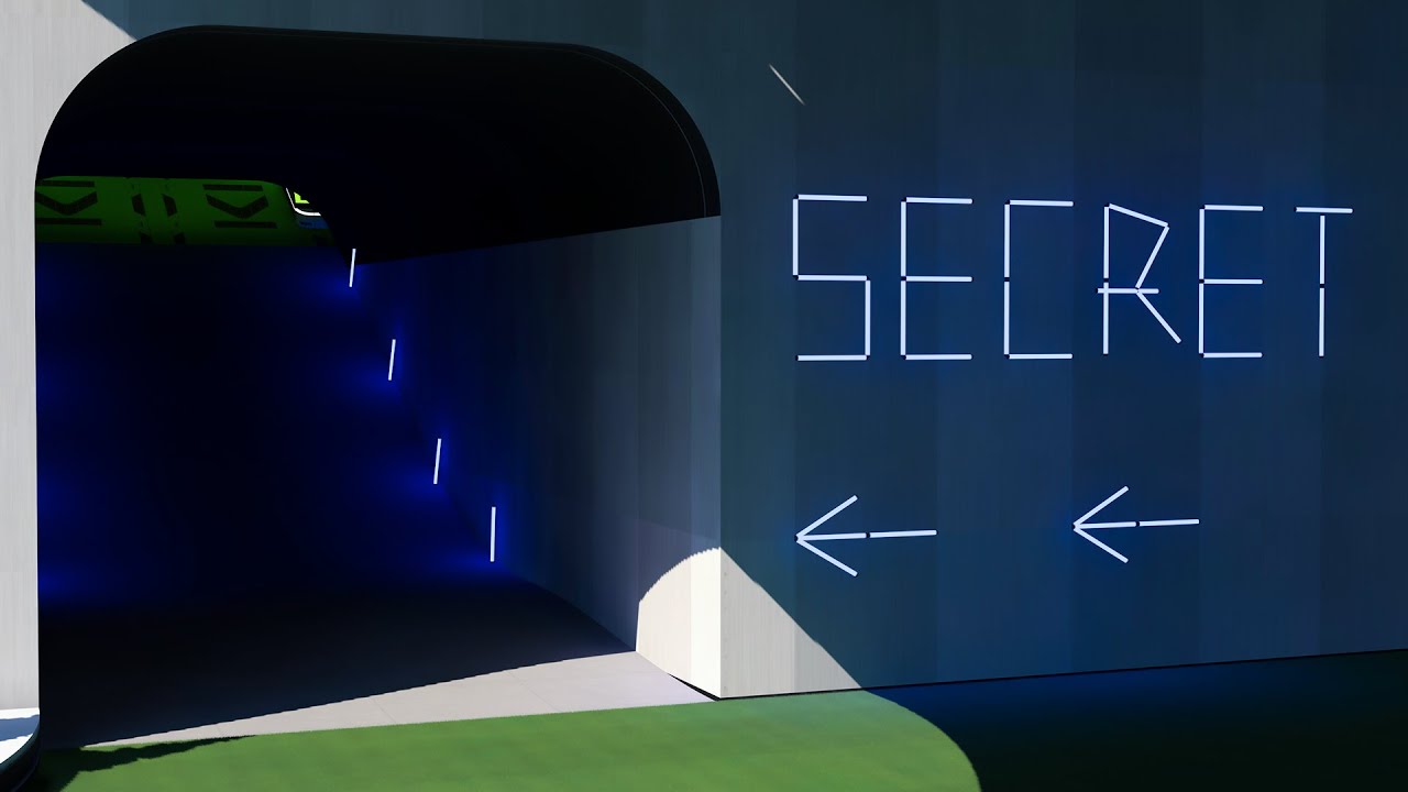 Secret entrance - Summer 2023 Easter Eggs Trackmania