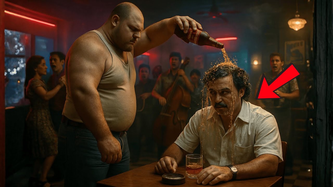 MATÓN DERRAMÓ CERVEZA SOBRE LA CABEZA DE ESCOBAR SIN SABER QUIÉN ERA. HASTA HOY SE ARREPIENTE.