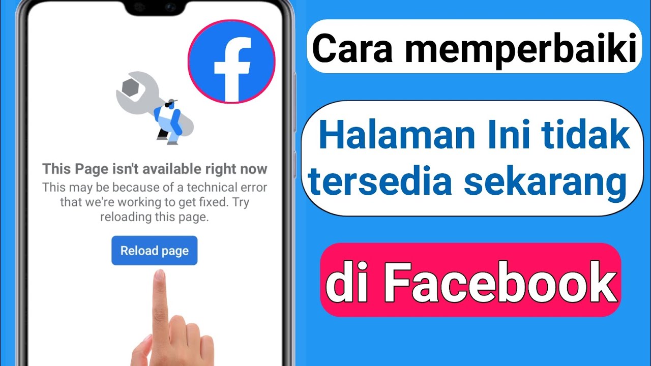 Cara memperbaiki Facebook Halaman ini tidak tersedia sekarang | Muat Ulang Halaman Facebook