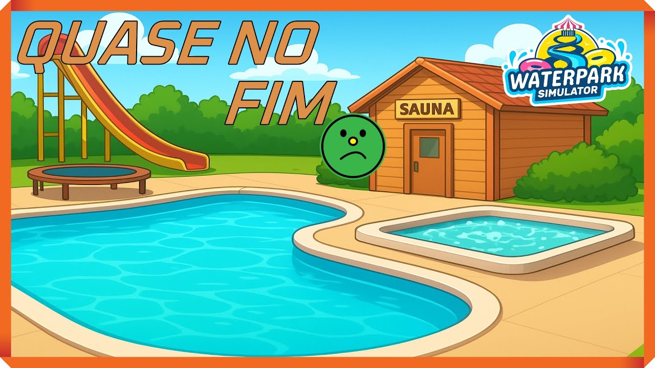 O PARQUE TÁ FICANDO CHIQUE! Desbloqueei as Piscinas Mais Lindas do Jogo! ✨ Waterpark Simulator