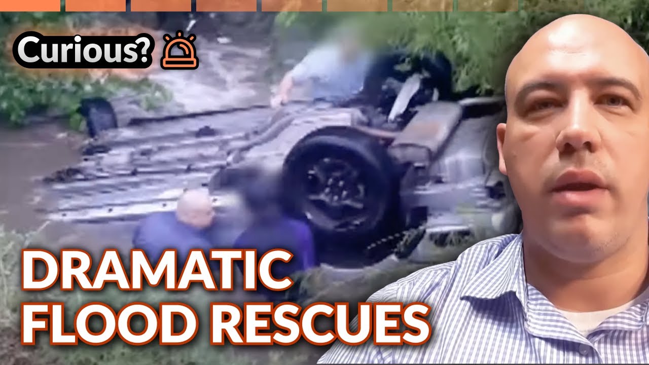 Daring Rescue From Flash Flood | Saved on Camera