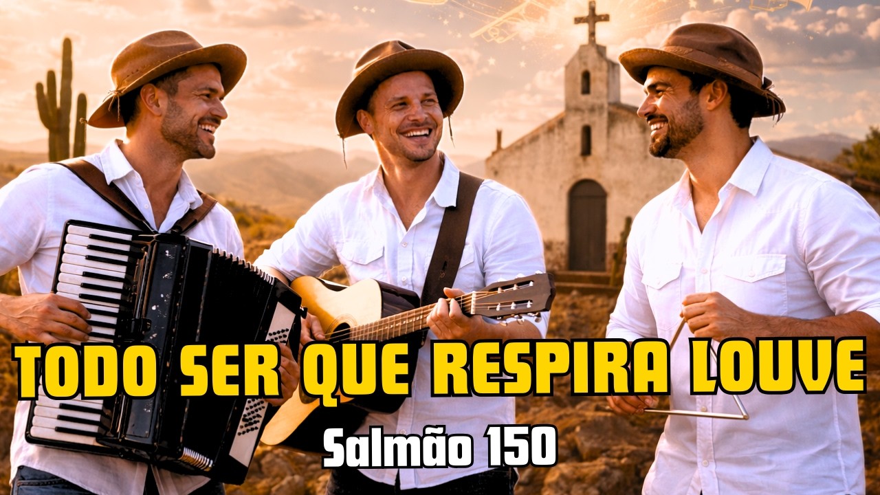 E se Davi Cantasse Baião? Todo Ser Que Respira Louve | Salmão 150 em BAIÃO