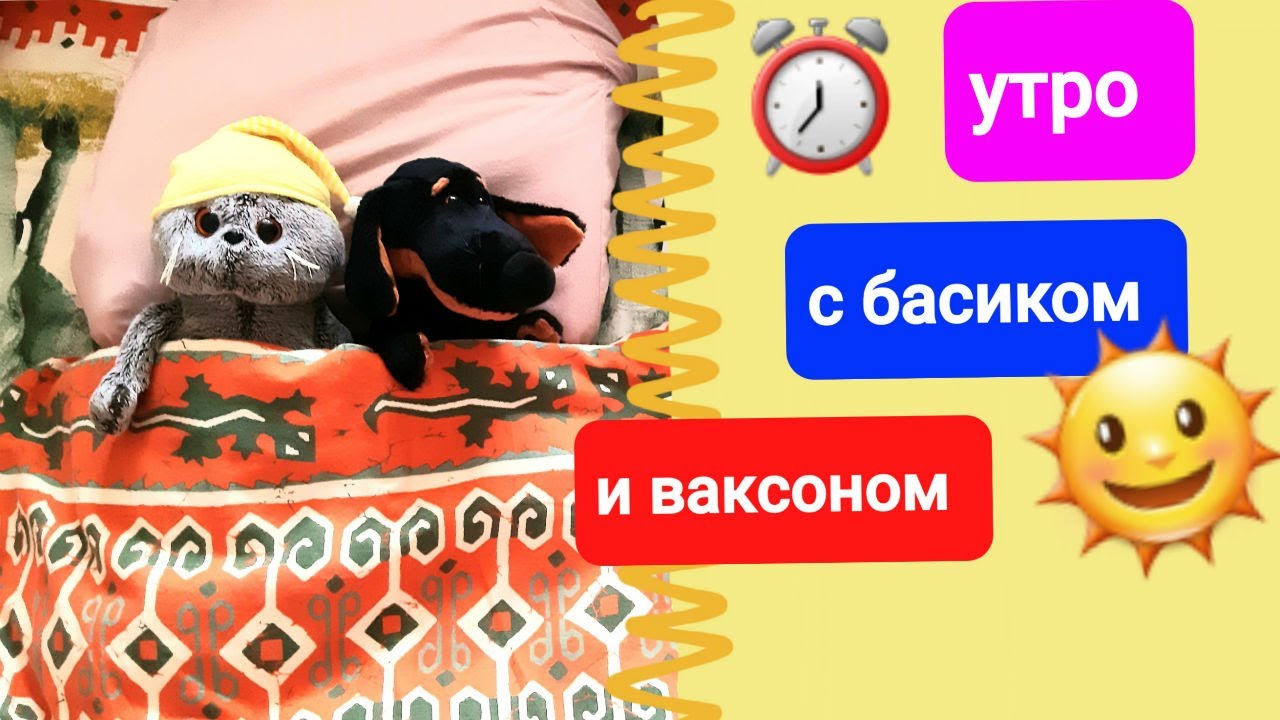 Утро с басиком и ваксоном!