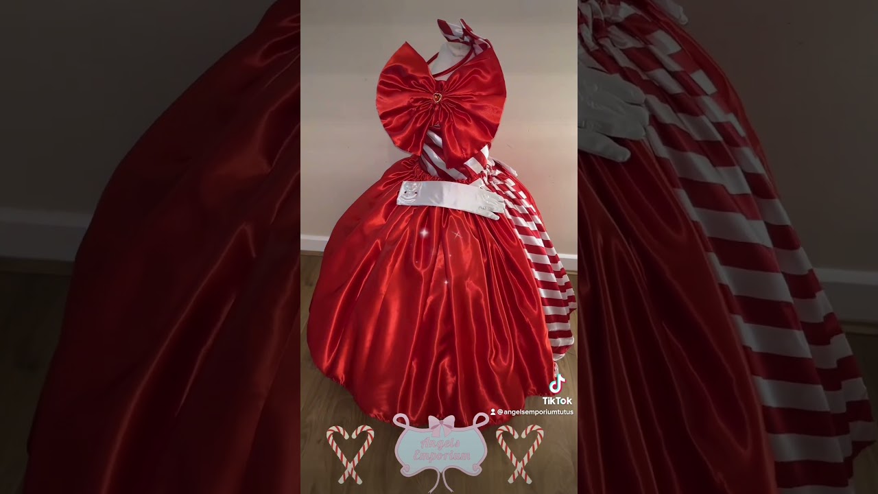 ❤️🎄Candy Cane Cutie Christmas Tutu Dress 🎄❤️