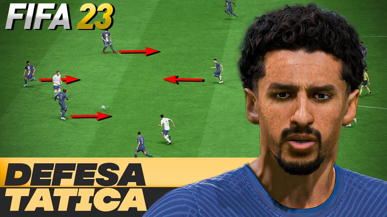 APRENDA DEFENDER TATICAMENTE NO FIFA 23 🎮 - MARCAÇAO TATICA E ESTRATEGIA E TUTORIAL DE MARCAÇAO.